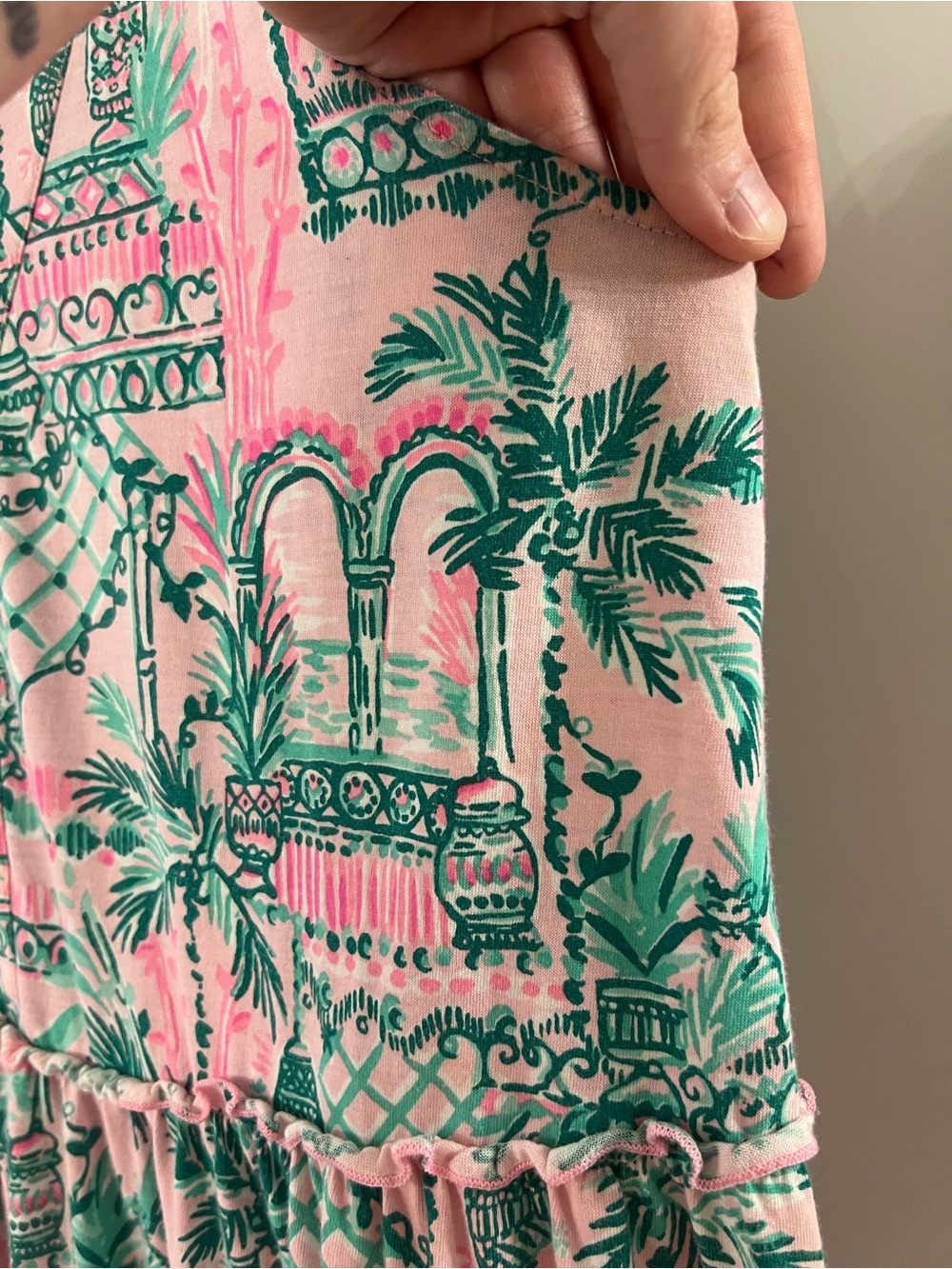 Lilly Pulitzer Pink Lorina Swing Dress - Picture 3 of 3